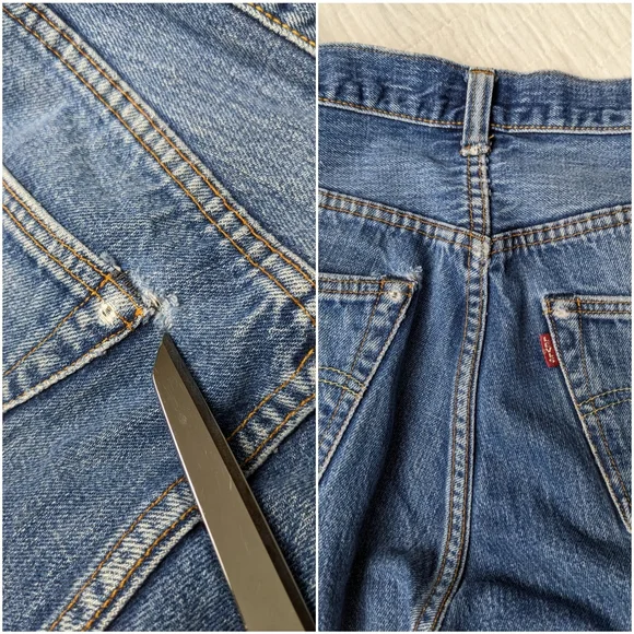 LVC*read*❤️🔥Redline 501 Levi's - Picture 13 of 16